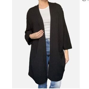 Vince Open Drape Long Cardigan